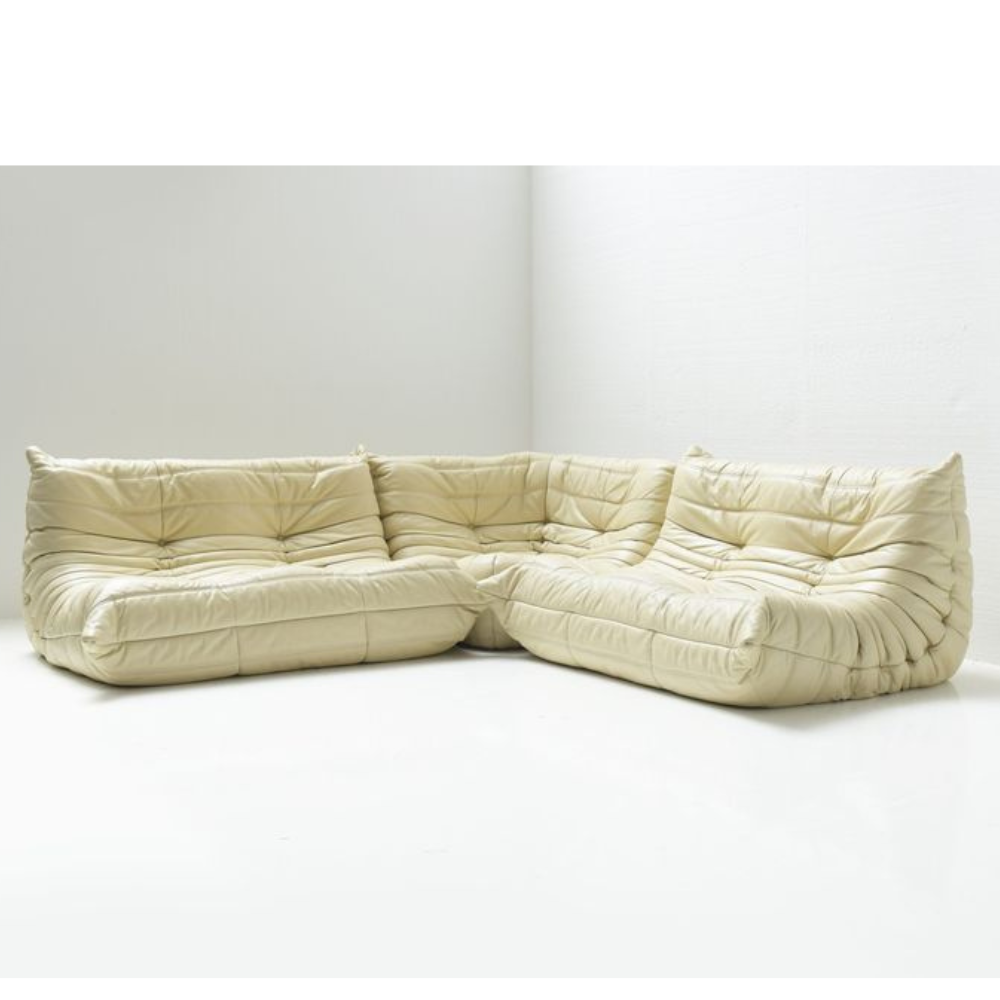 Leather 2 Togo seater