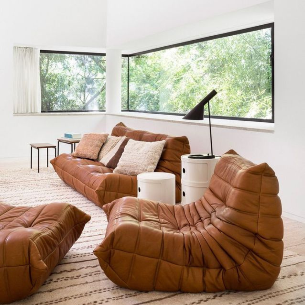 leather 1 seater togo