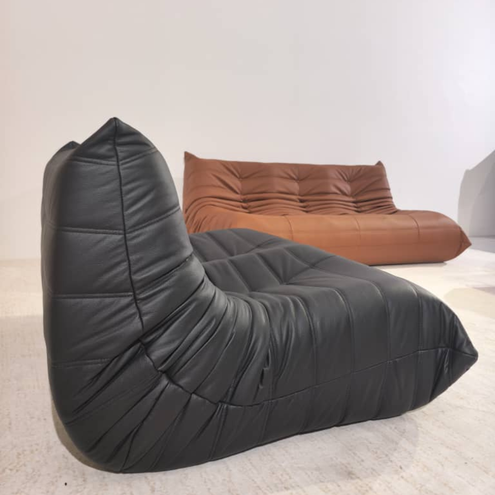 Leather 2 Togo seater