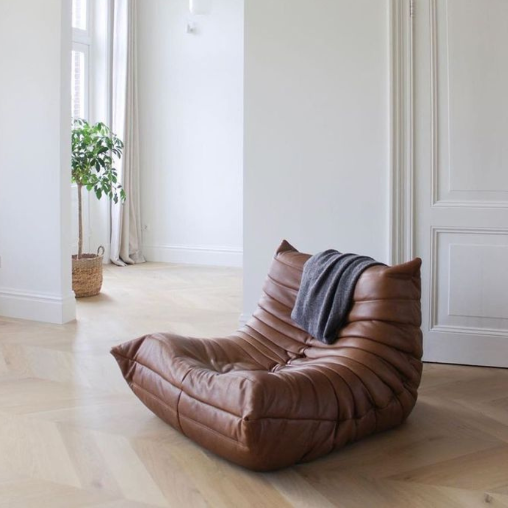 leather 1 seater togo