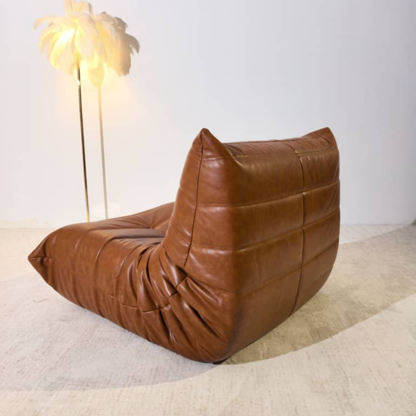 leather 1 seater togo