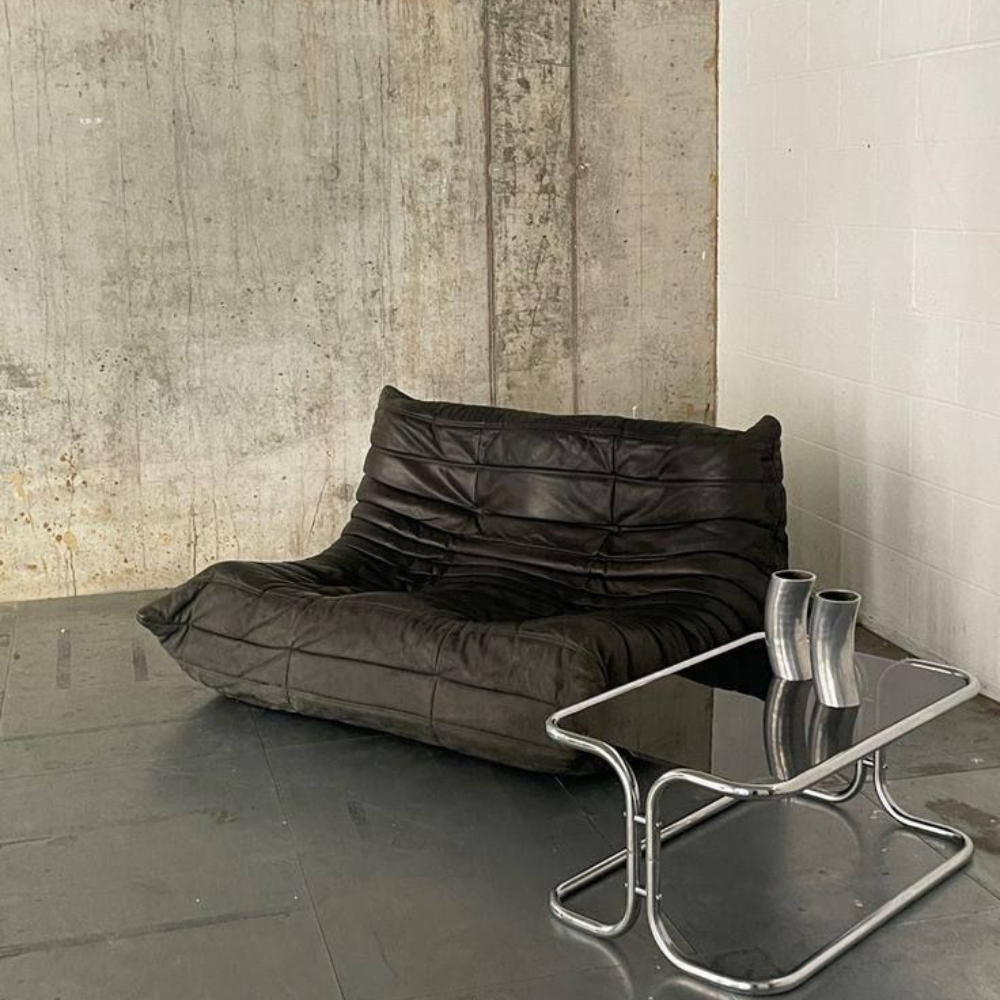 Leather 2 Togo seater