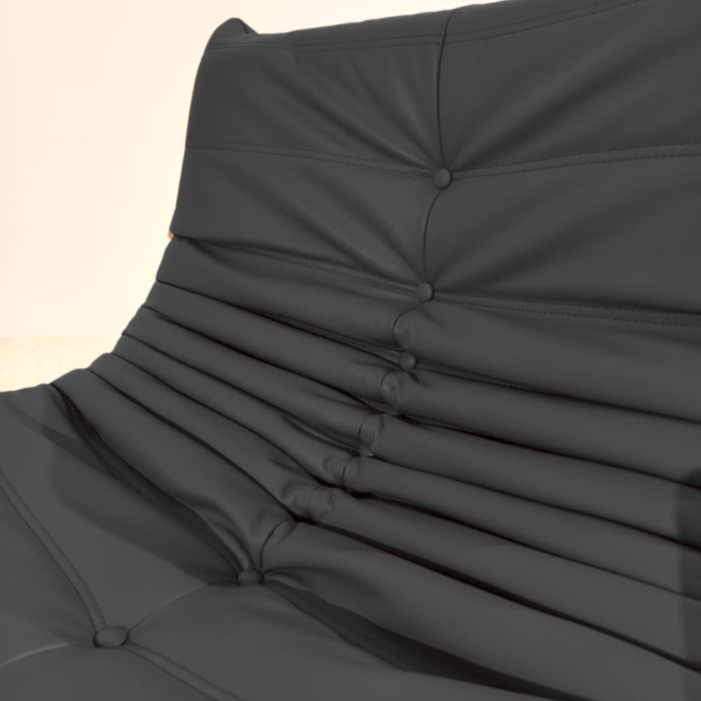 leather 1 seater togo