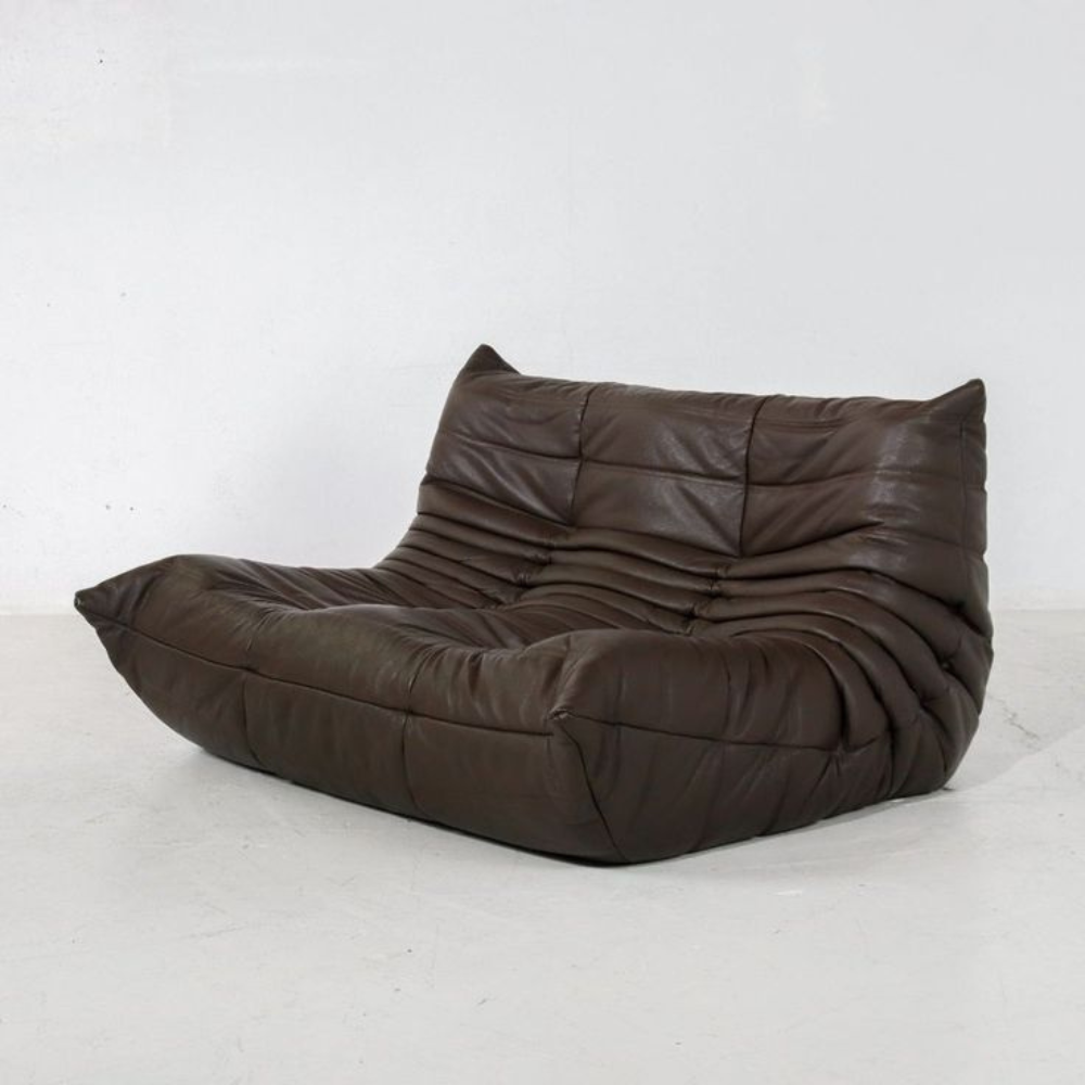Leather 2 Togo seater