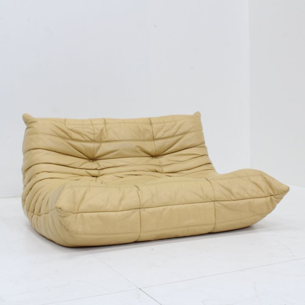 Leather 2 Togo seater