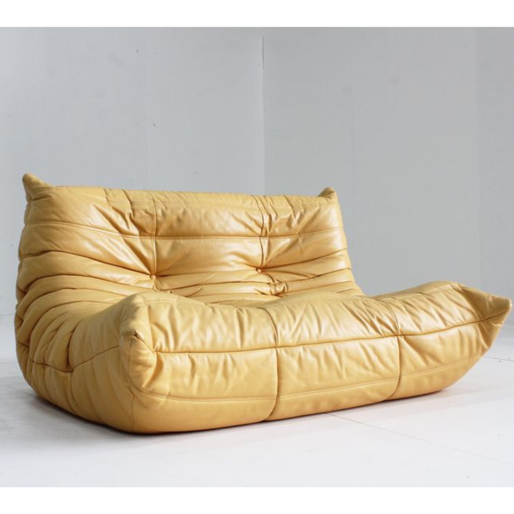 Leather 2 Togo seater