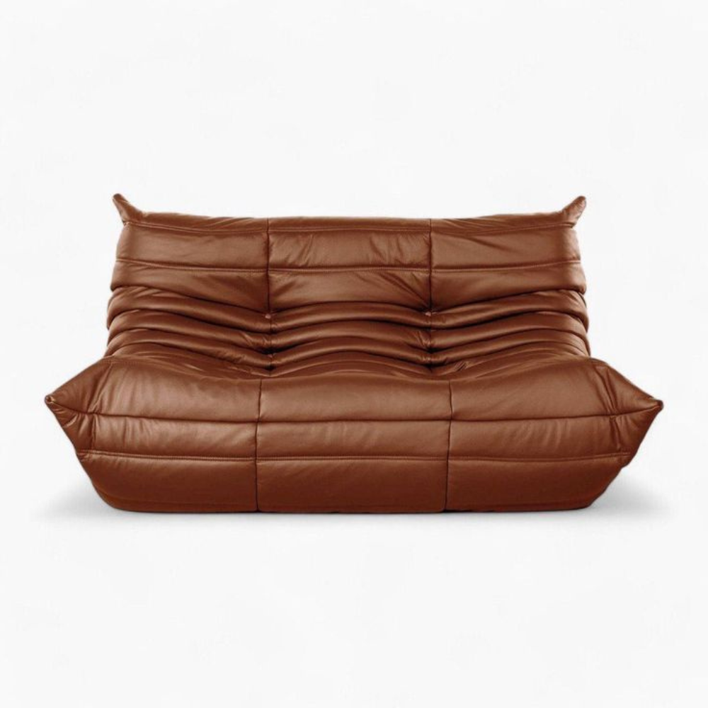 Leather 2 Togo seater