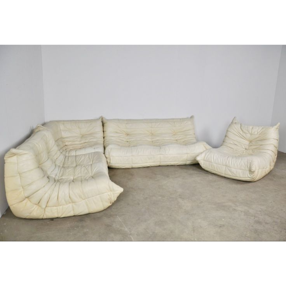 Leather 2 Togo seater