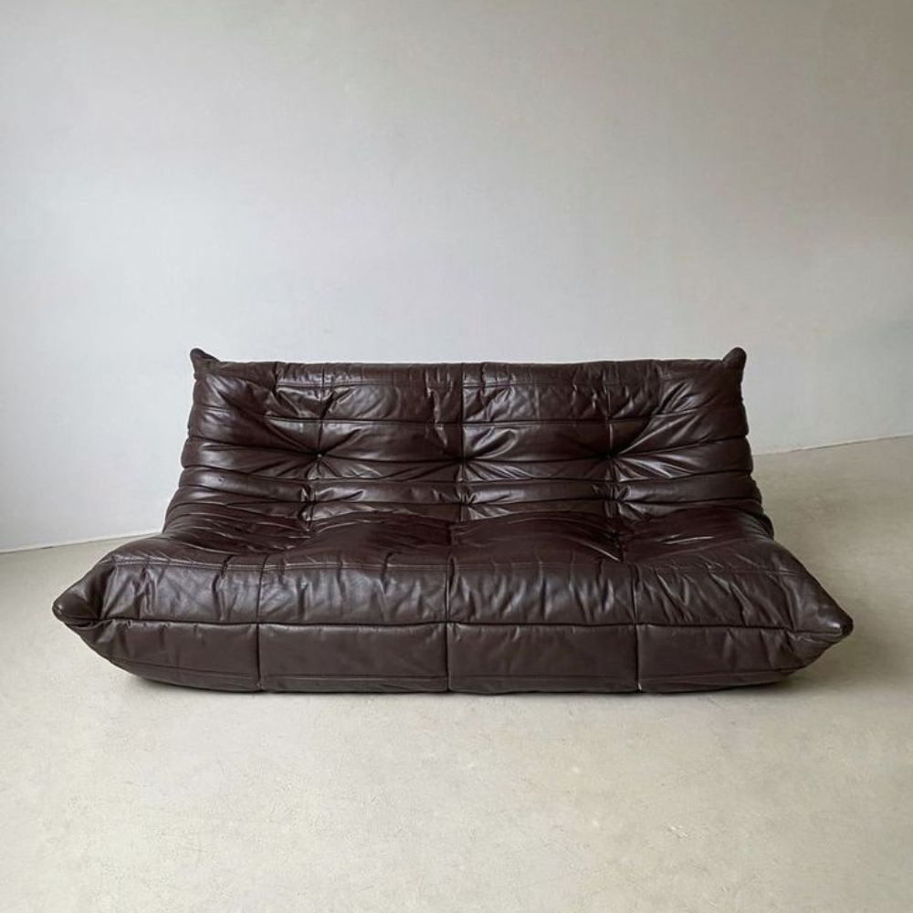 Leather 3 Seater Togo