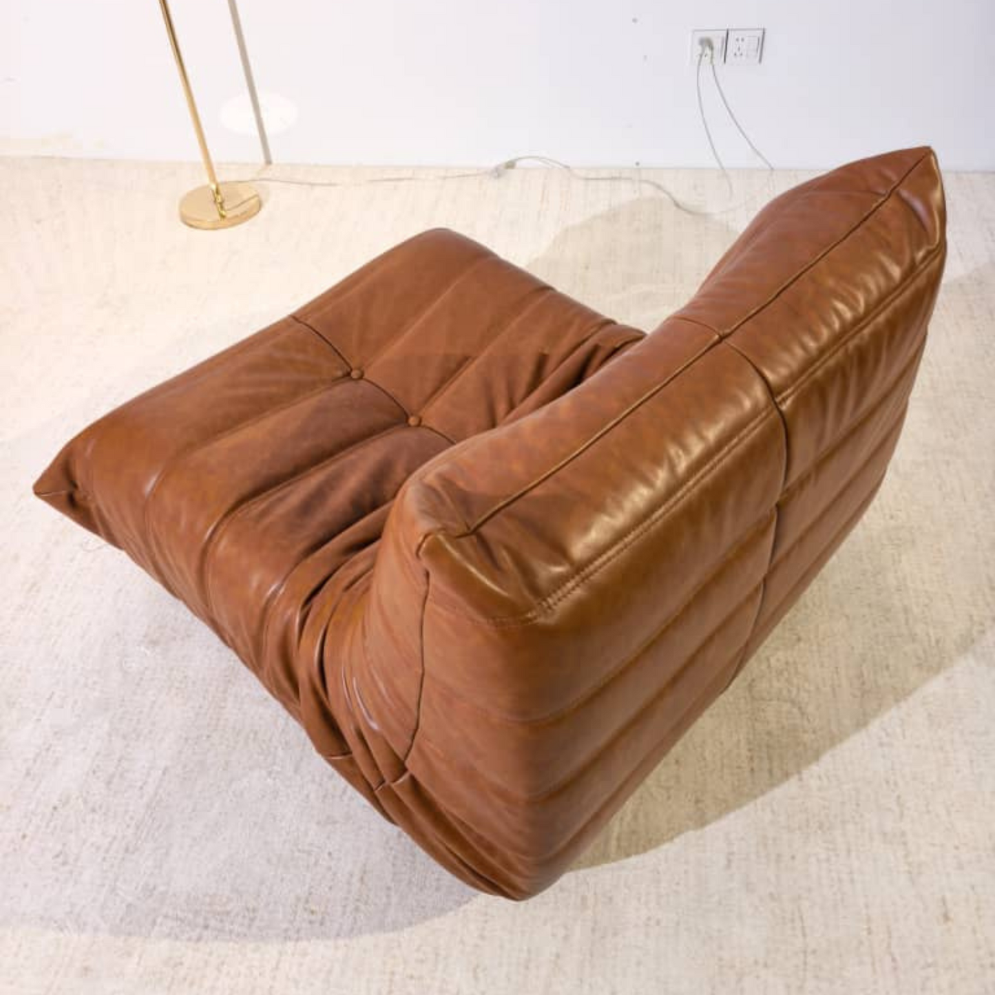 leather 1 seater togo