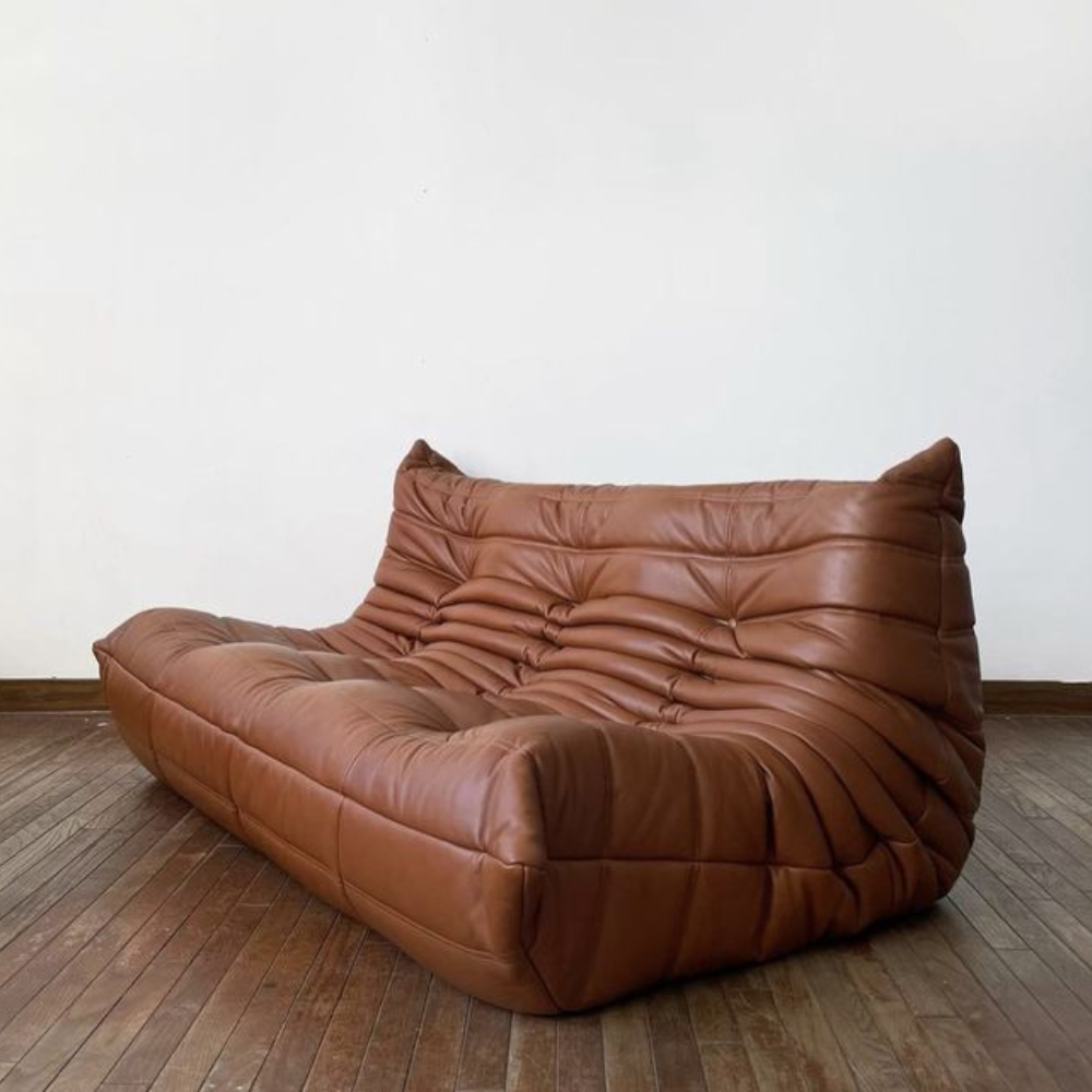 Leather 3 Seater Togo