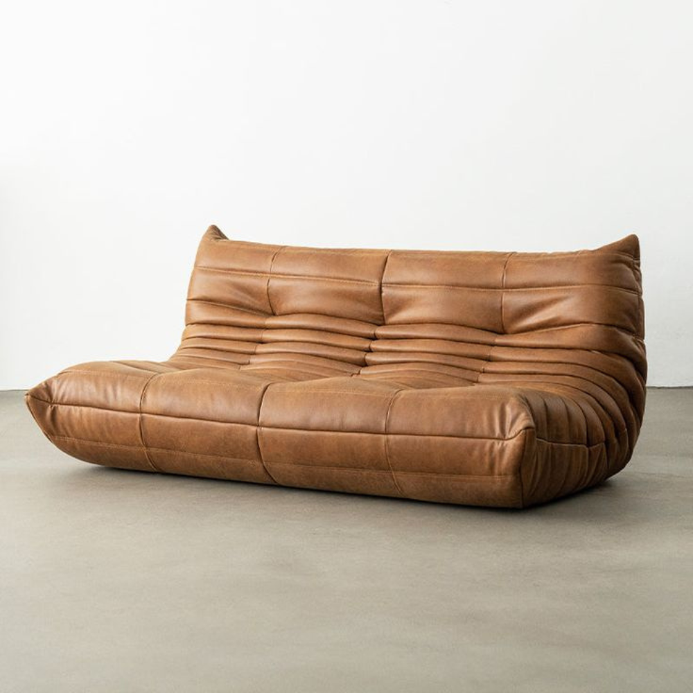 Leather 3 Seater Togo
