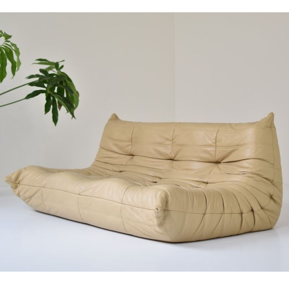 Leather 3 Seater Togo