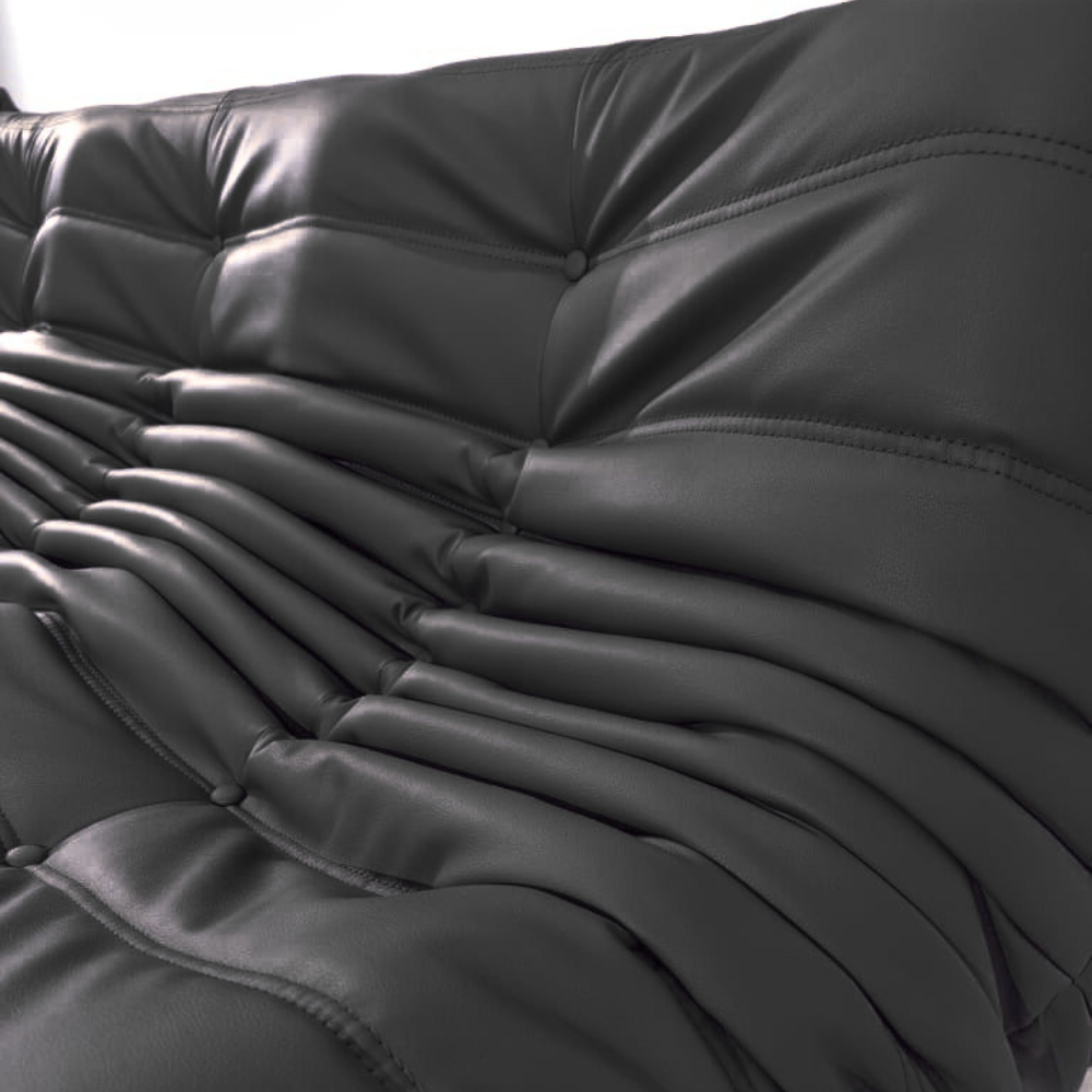 Leather 3 Seater Togo