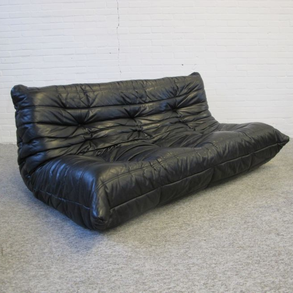 Leather 3 Seater Togo