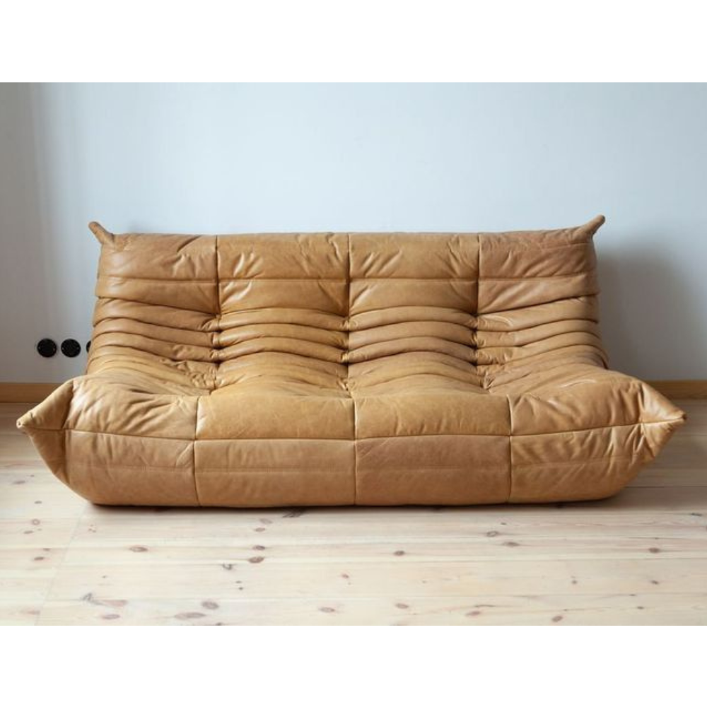 Leather 3 Seater Togo