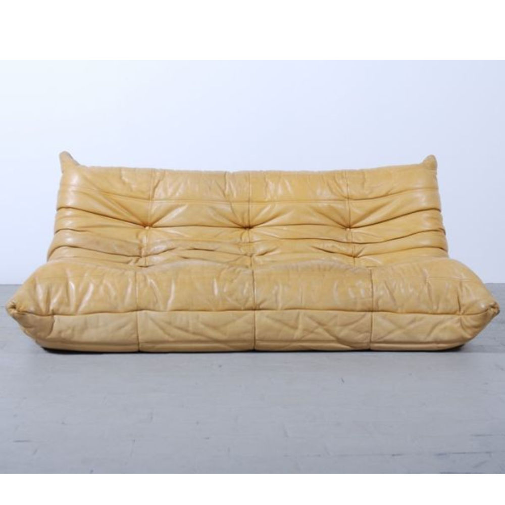 Leather 3 Seater Togo