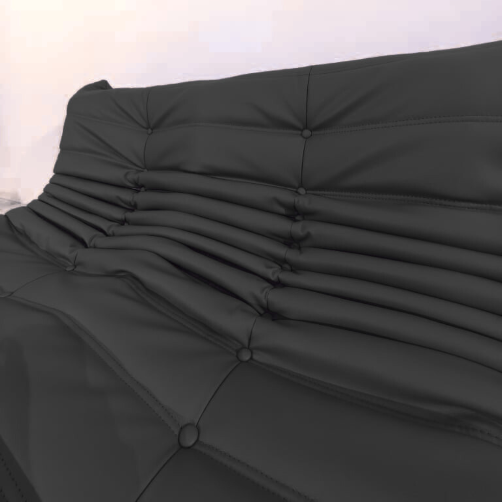 Leather 3 Seater Togo