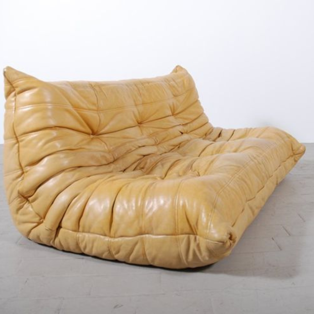 Leather 3 Seater Togo