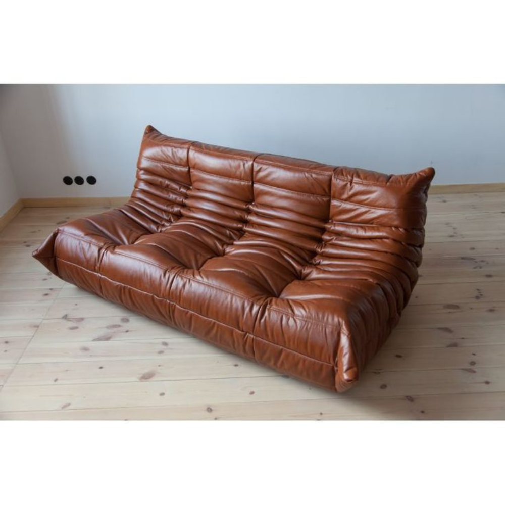 Leather 3 Seater Togo