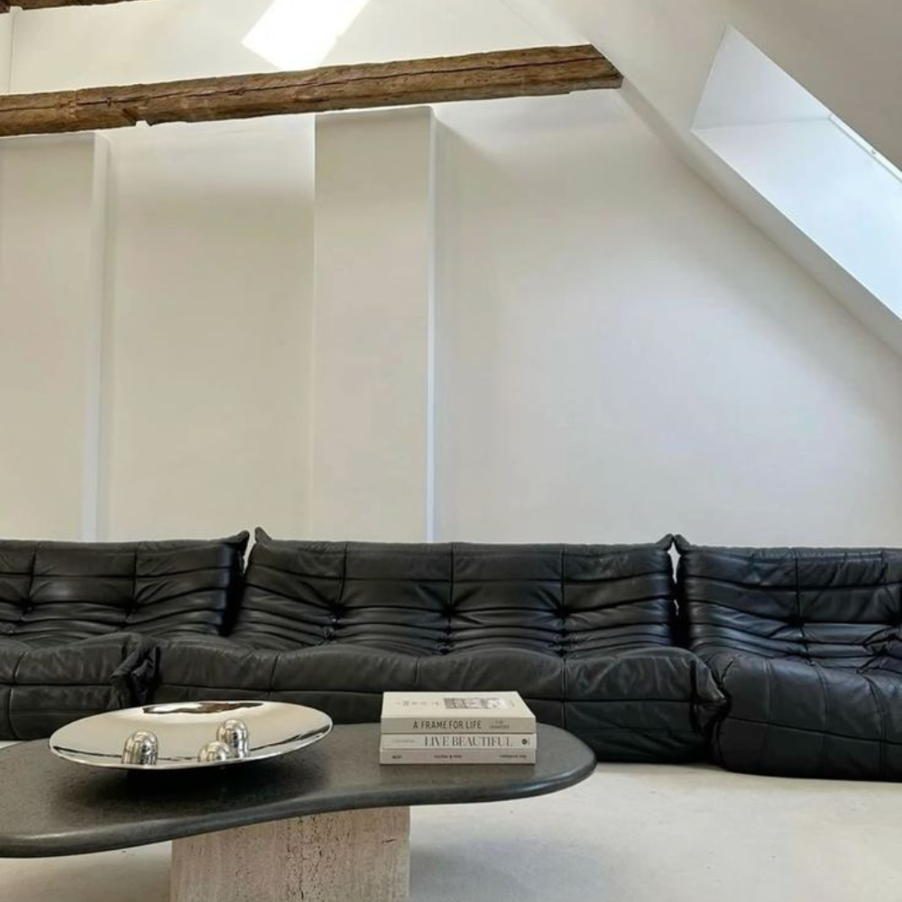 Leather 3 Seater Togo